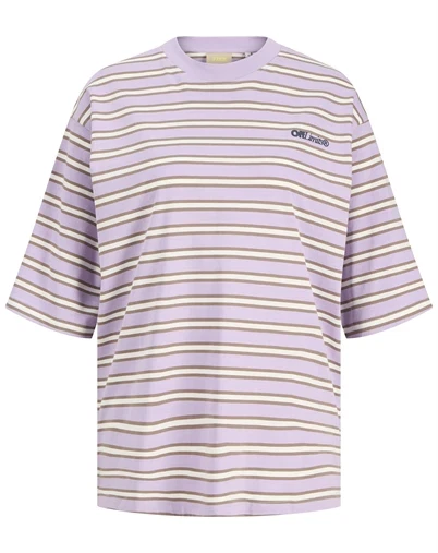 JJXX - JXRhea T-Shirt - Purple Rose/ Brown Lent